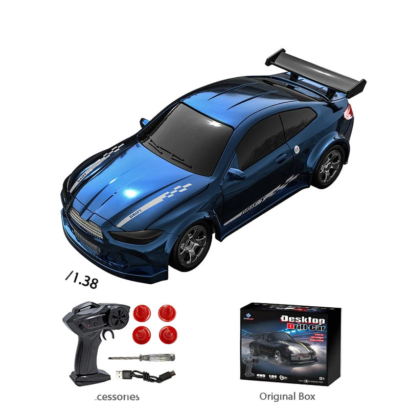 Voiture RC Drift 1/64 4RM 2.4G Haute Vitesse