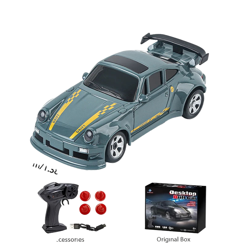 Voiture RC Drift 1/64 4RM 2.4G Haute Vitesse