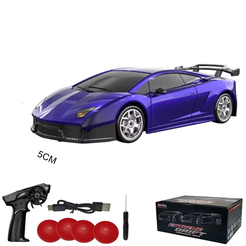 Voiture RC Drift 1/64 4WD 2.4G Haute Vitesse