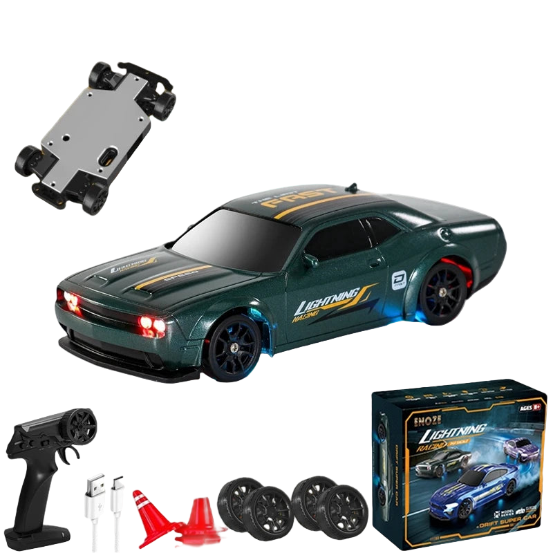 Voiture RC Drift 1/64 4WD 2.4G Haute Vitesse