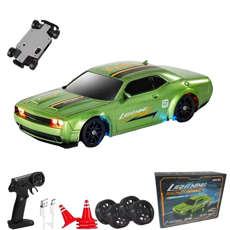 Voiture RC Drift 1/64 4WD 2.4G Haute Vitesse