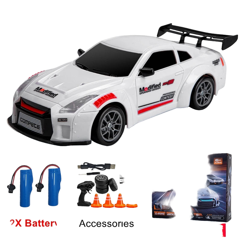 Voiture RC Drift 1:24 4x4 Haute Vitesse 2.4G