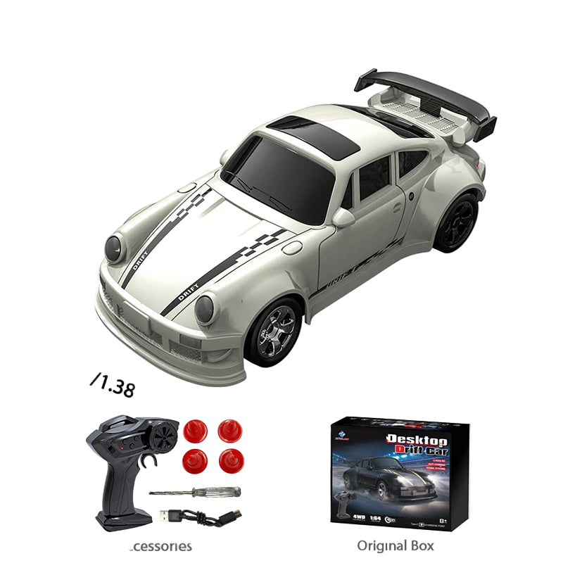 Voiture RC Drift 1/64 4RM 2.4G Haute Vitesse