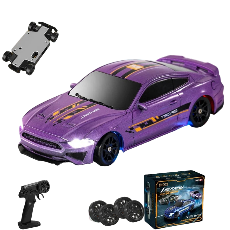 Voiture RC Drift 1/64 4WD 2.4G Haute Vitesse