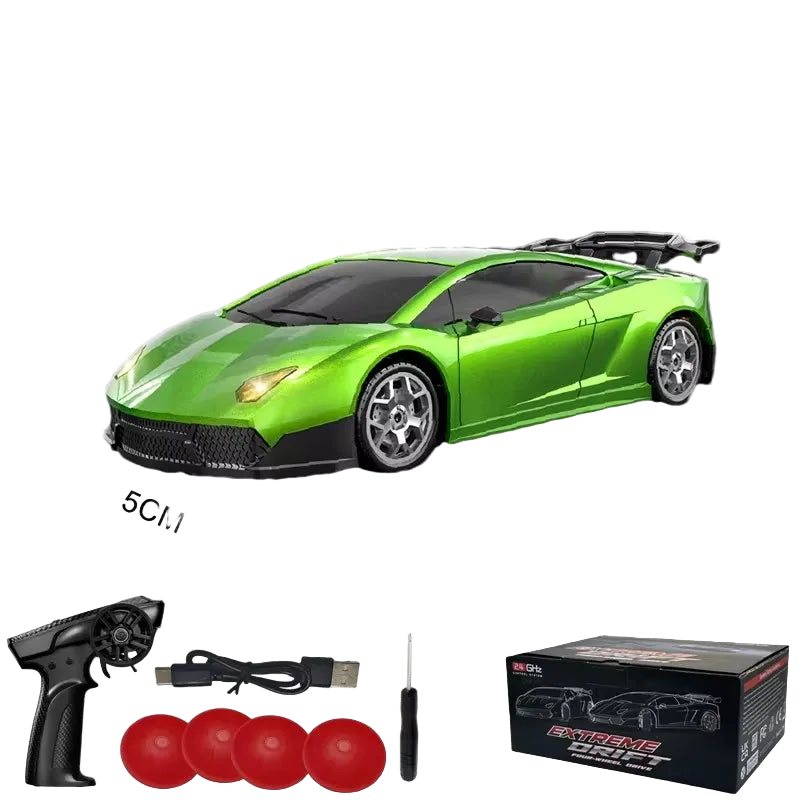 Voiture RC Drift 1/64 4WD 2.4G Haute Vitesse