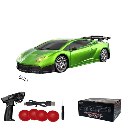 Voiture RC Drift 1/64 4WD 2.4G Haute Vitesse